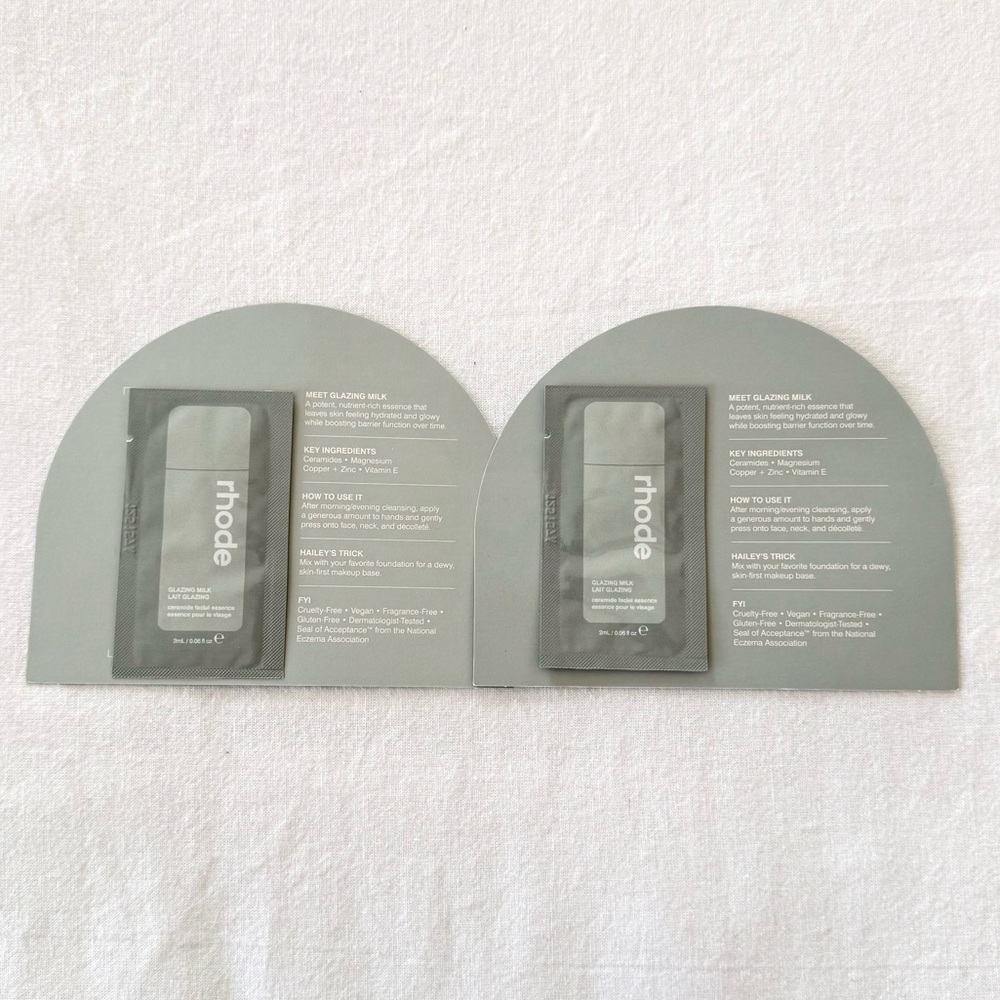 RHODE Glazing Milk Sample Set x2 - Picture 3 of 8